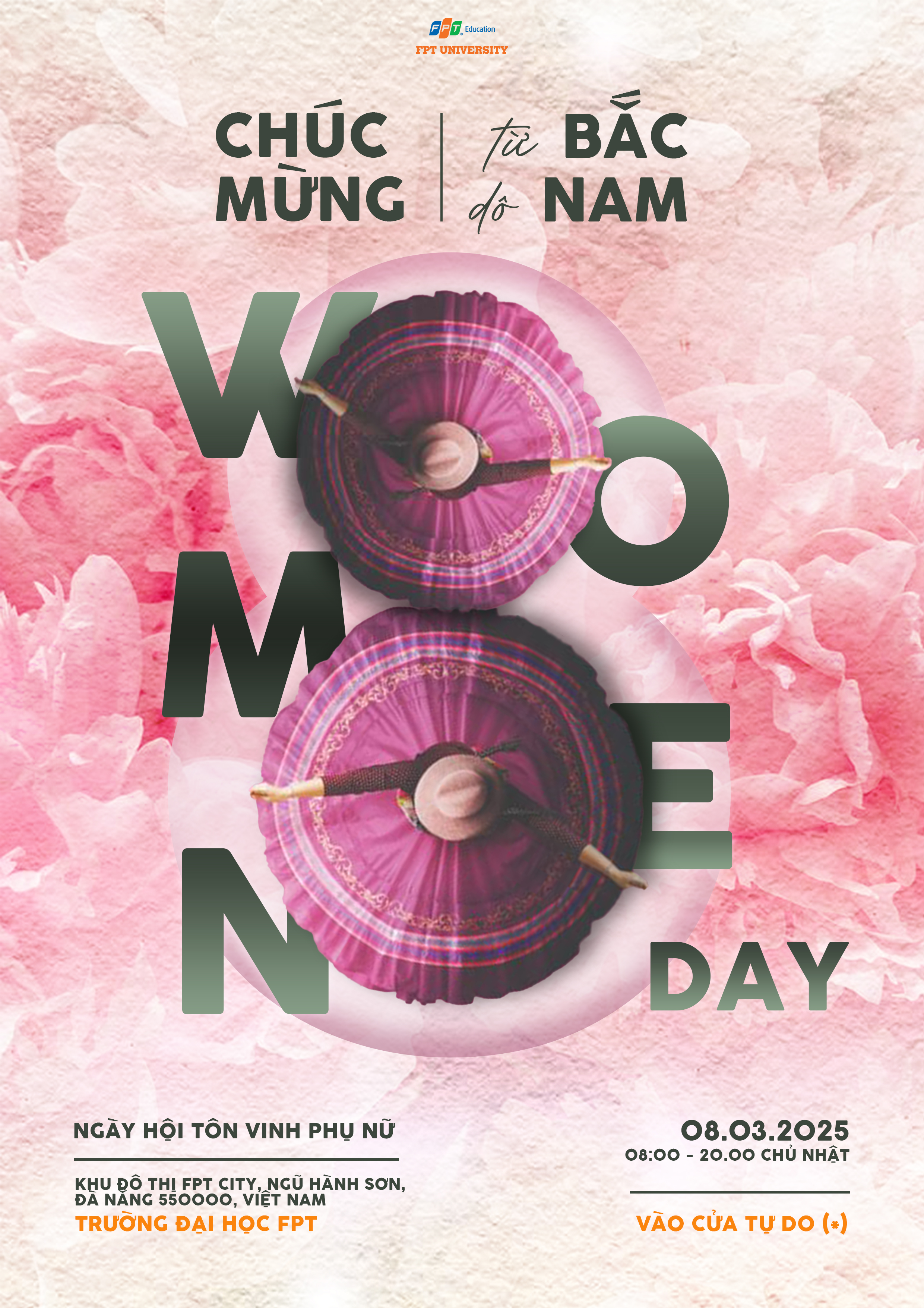 Poster Women's Day 8/3 - FPT University